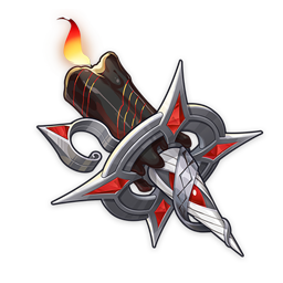 Fading Candle material icon