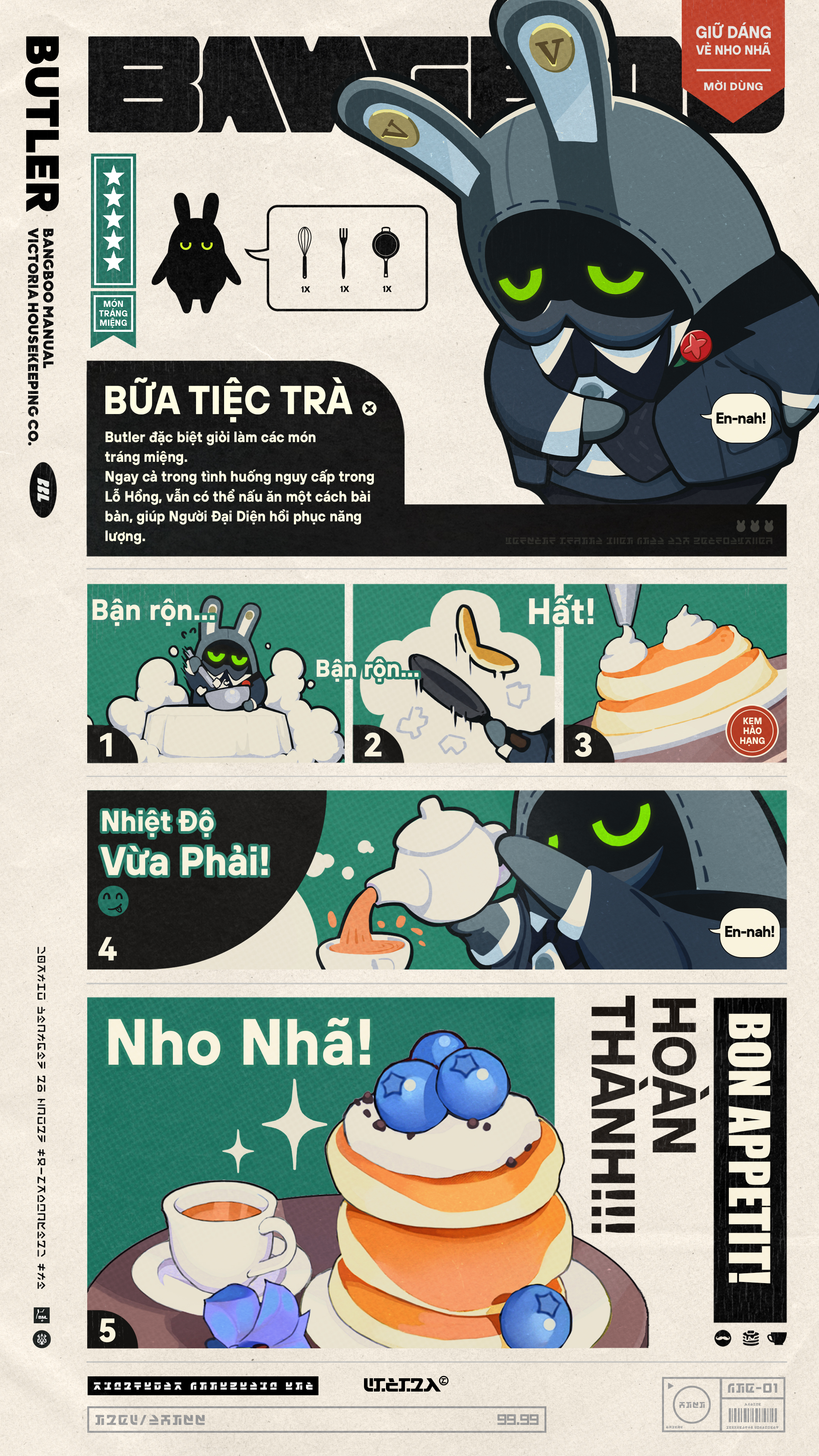 Giới Thiệu Bangboo 丨 Butler 