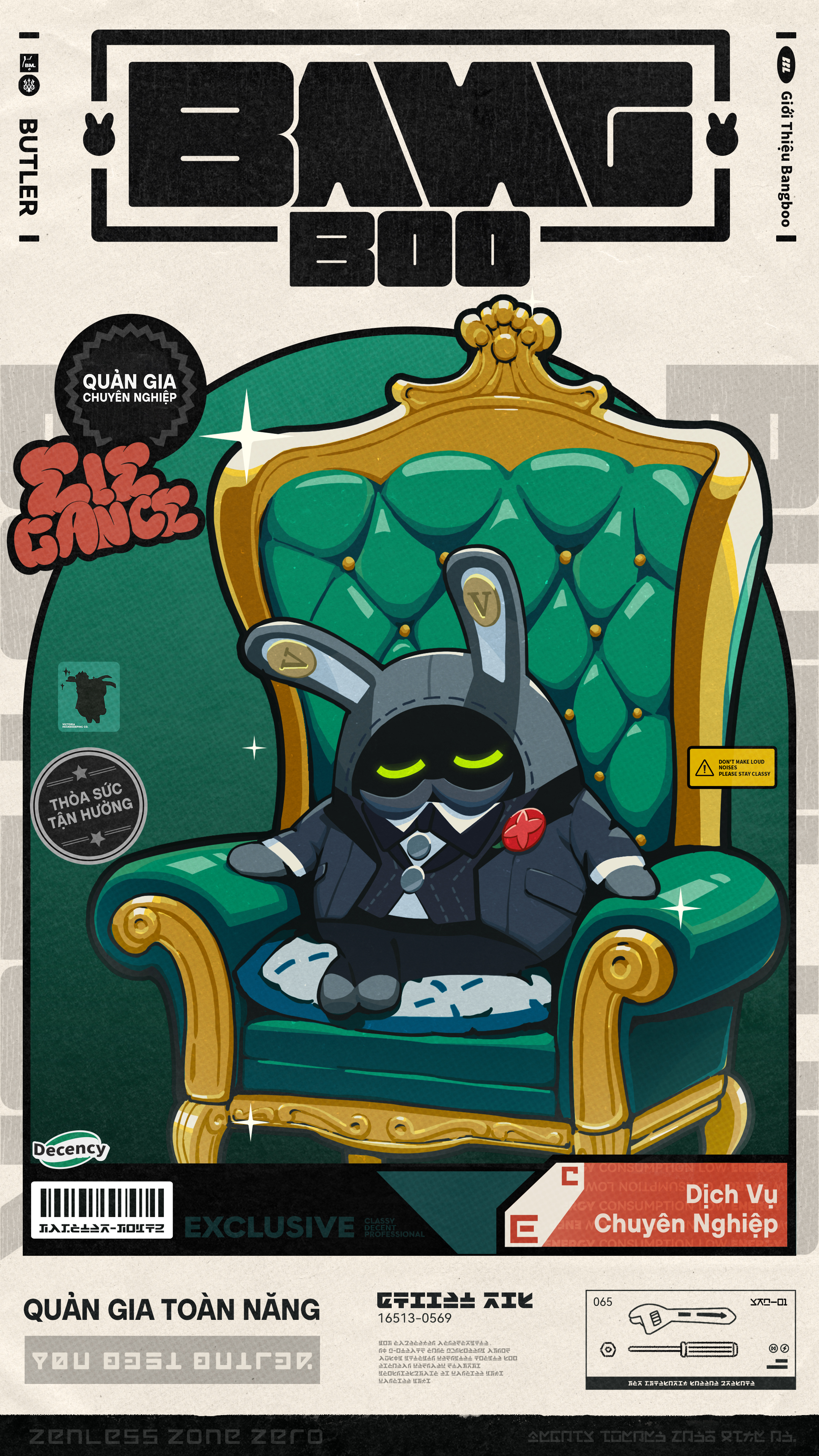 Giới Thiệu Bangboo 丨 Butler