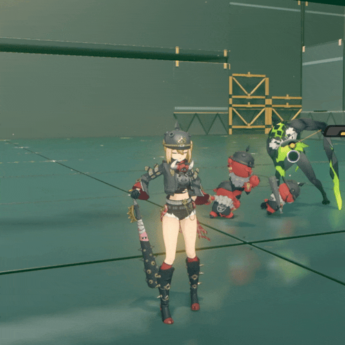 イノシシ親衛隊:エモノを構えなさい!