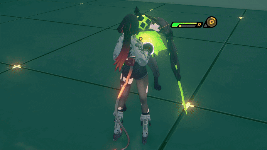 普通攻擊：沙克跳  