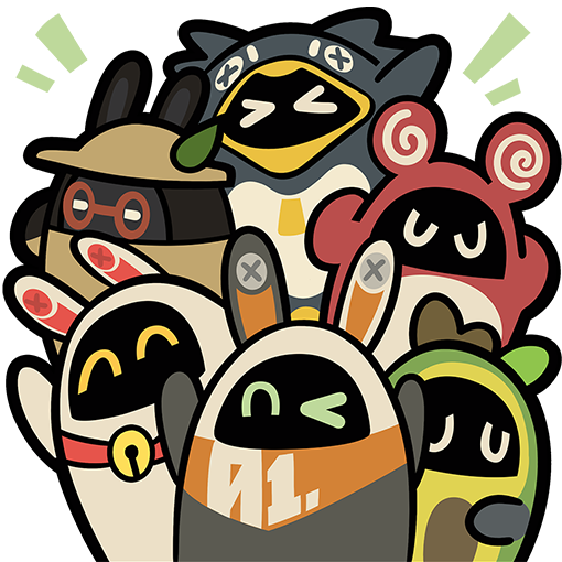 「ンナナぷらり歩き」シリーズスタンプ第一弾 02