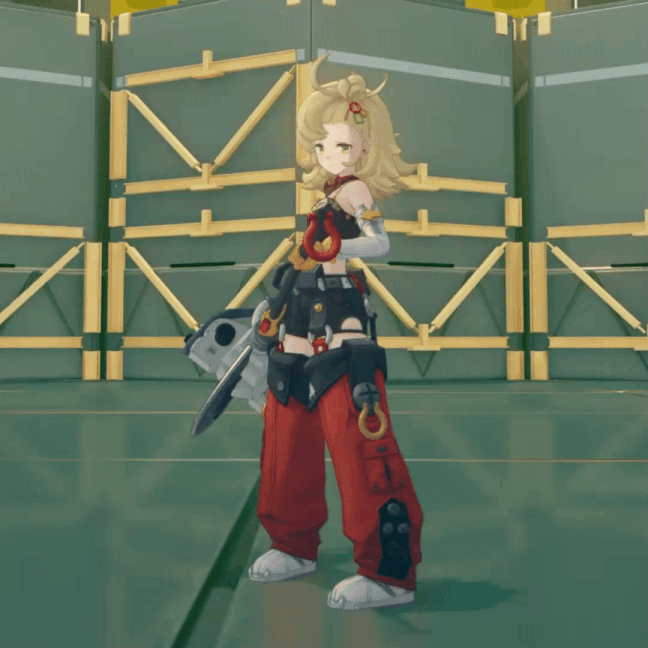 待機モーション