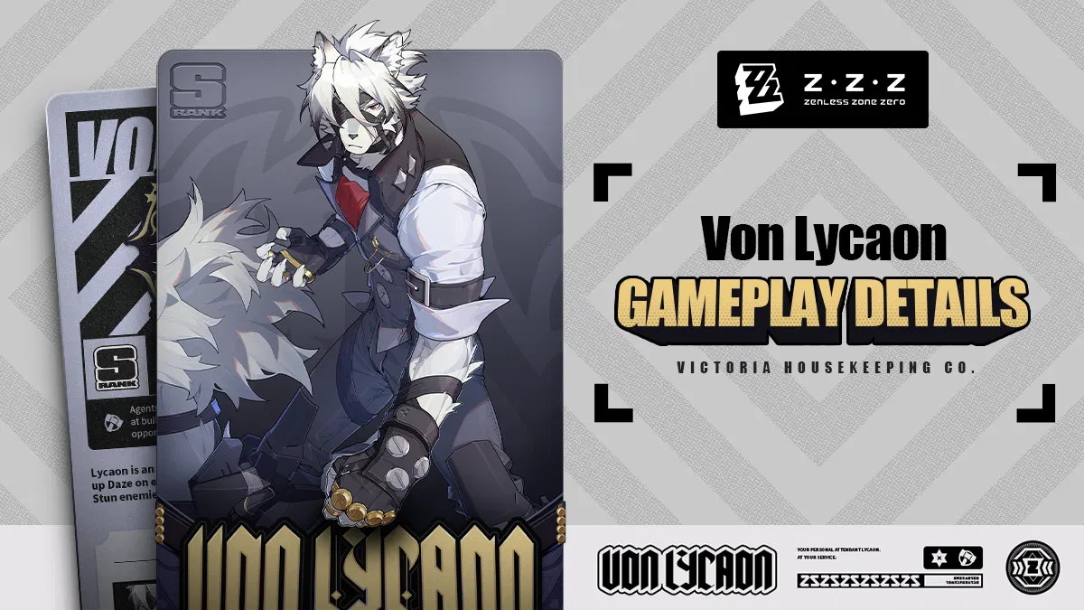 Cure vol.86 蜉蝣 大佑 Lycaon 1/6 Scale Von Lycaon - Zenless Zone Zero Resin Statue