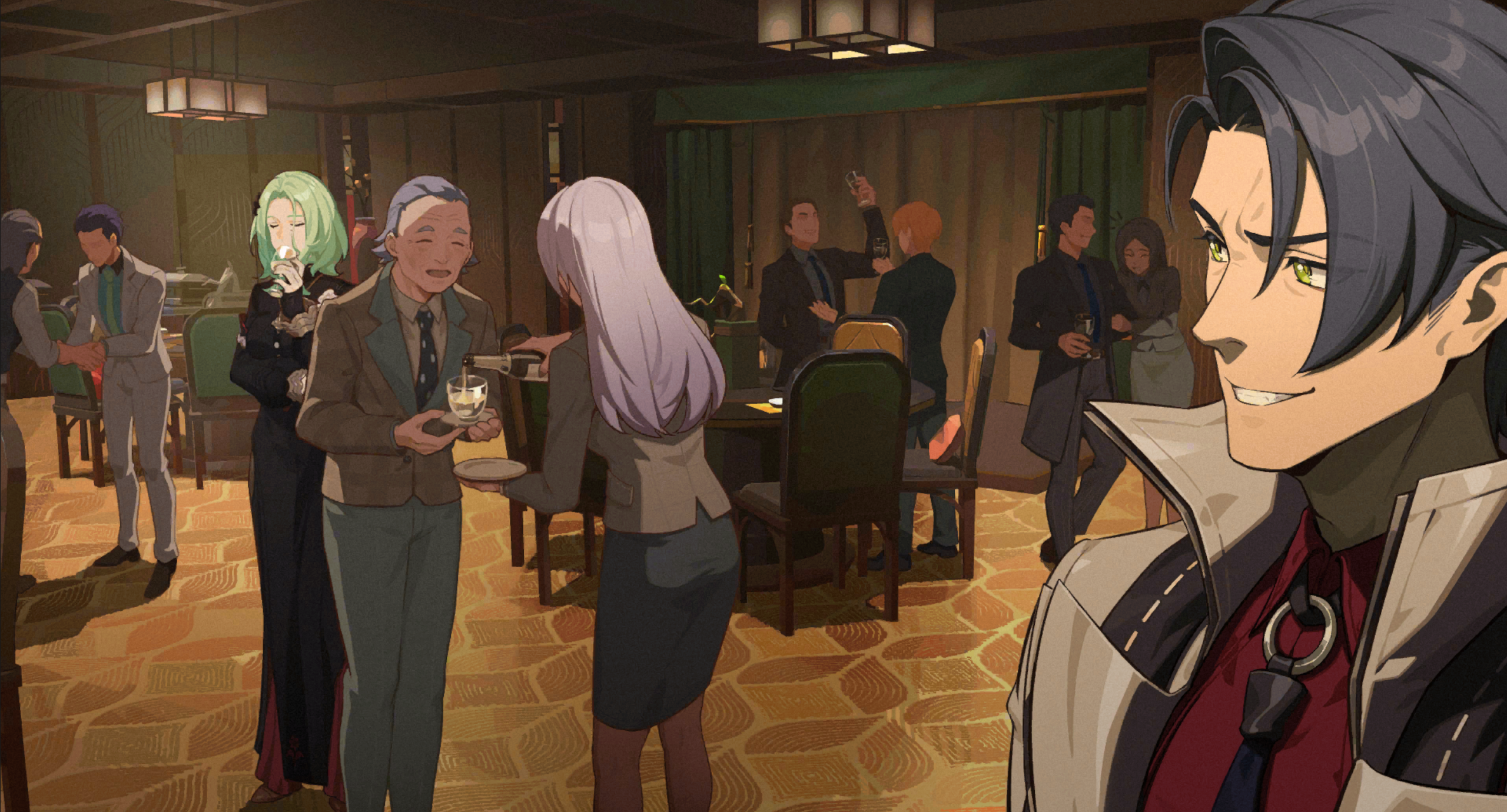 安全調査 - 各界からの来客