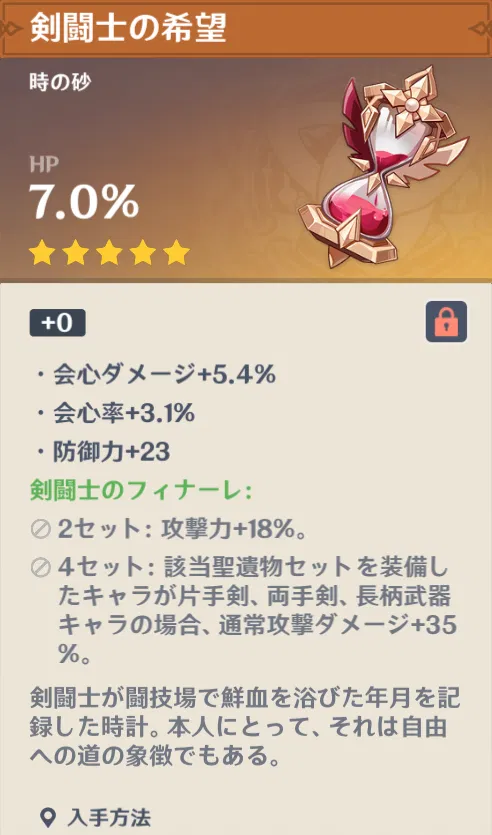聖遺物 - 原神 - HoYoWiki